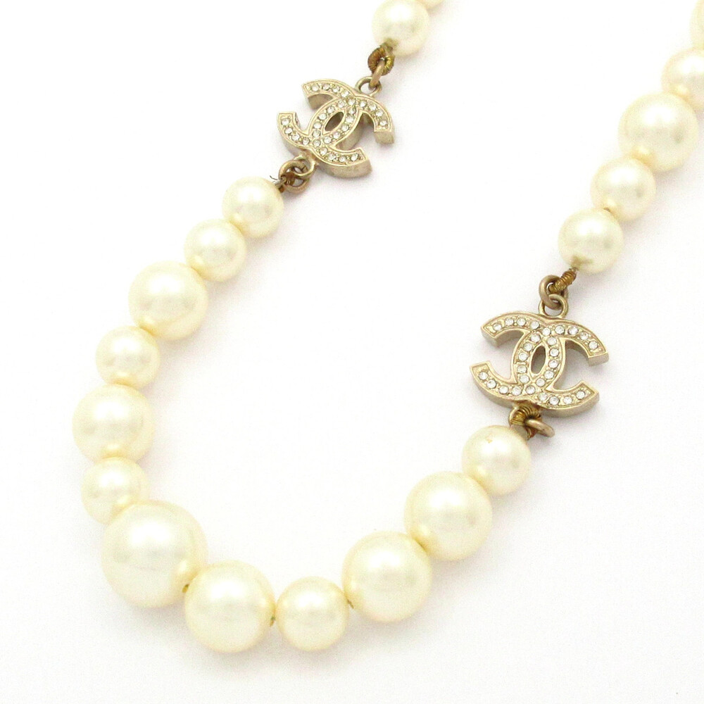 Chanel Coco Cream Gold Faux Pearl #339181C15B